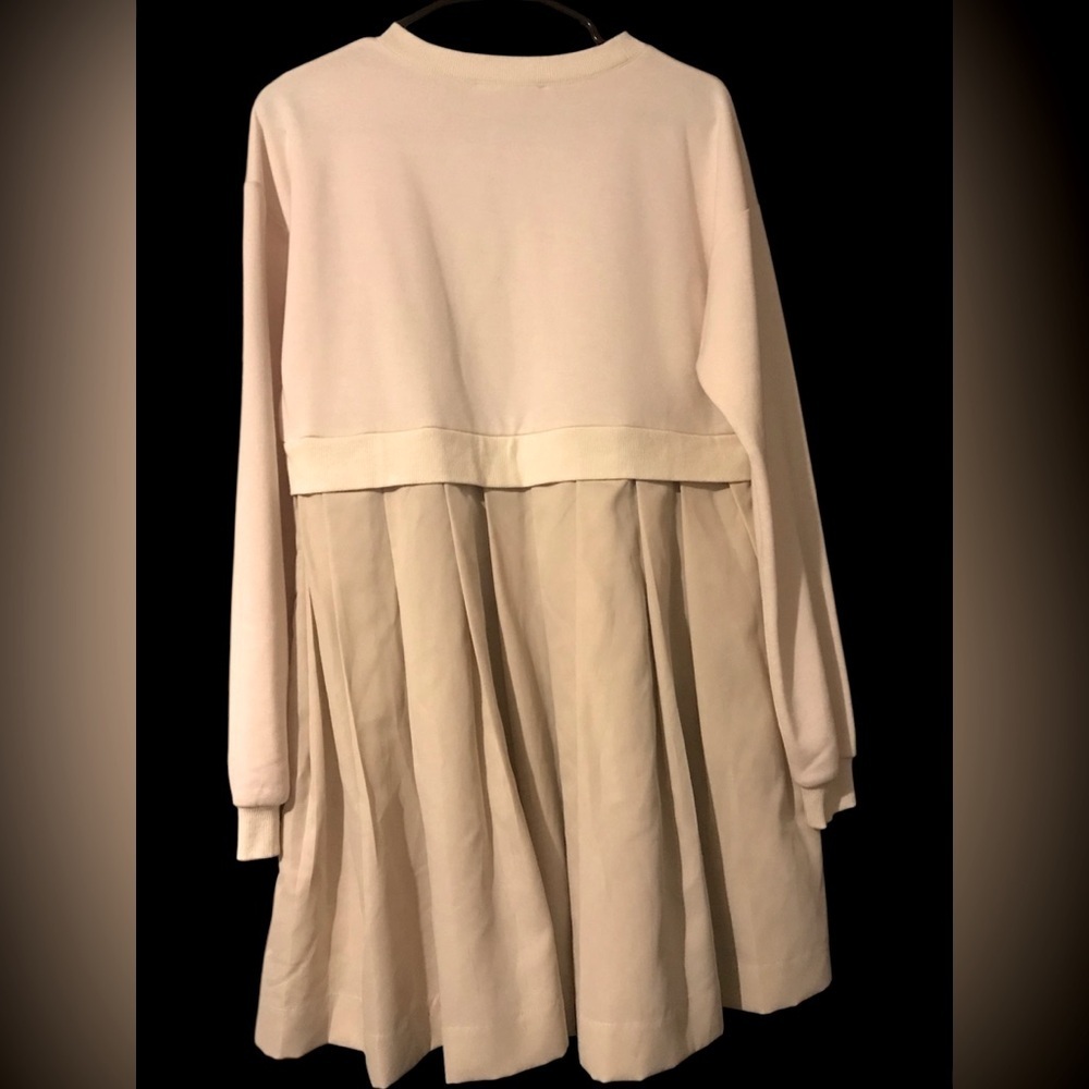 New without tags Oatmeal/Cream Dress - Picture 3 of 4